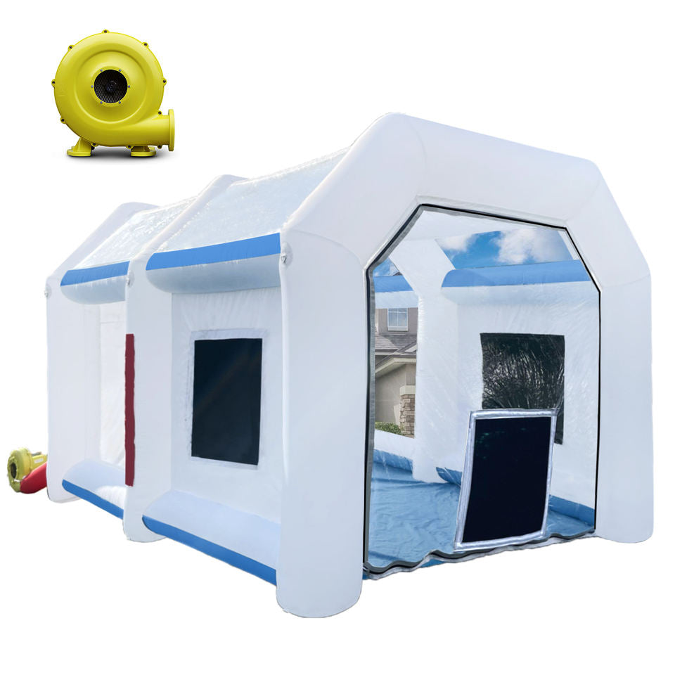 FLAPKWAN Inflatable Spray Paint Booth Portable Paint Tent Car Workstat –  flapkwan