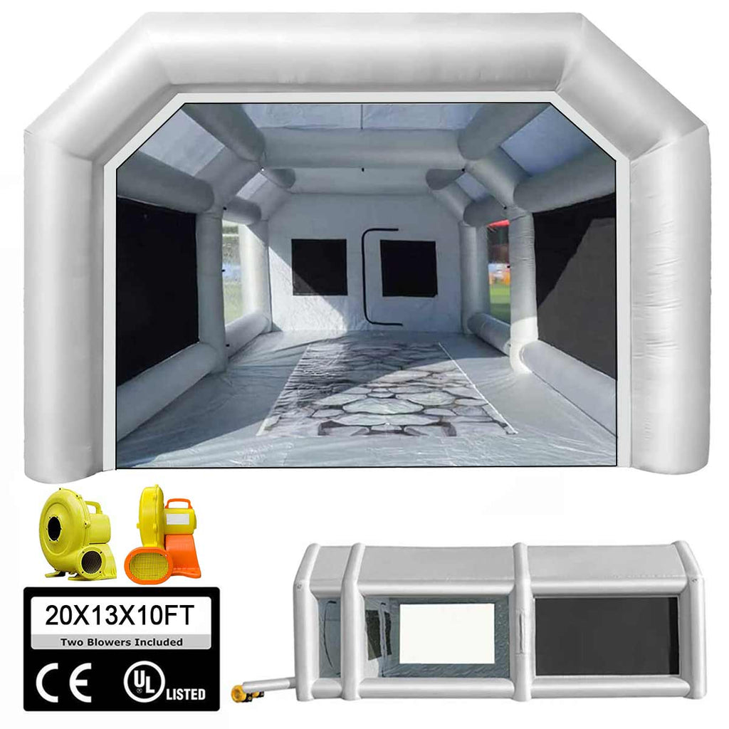 Inflatable Paint Booth Portable Spray Booth for Car Parts 21.5